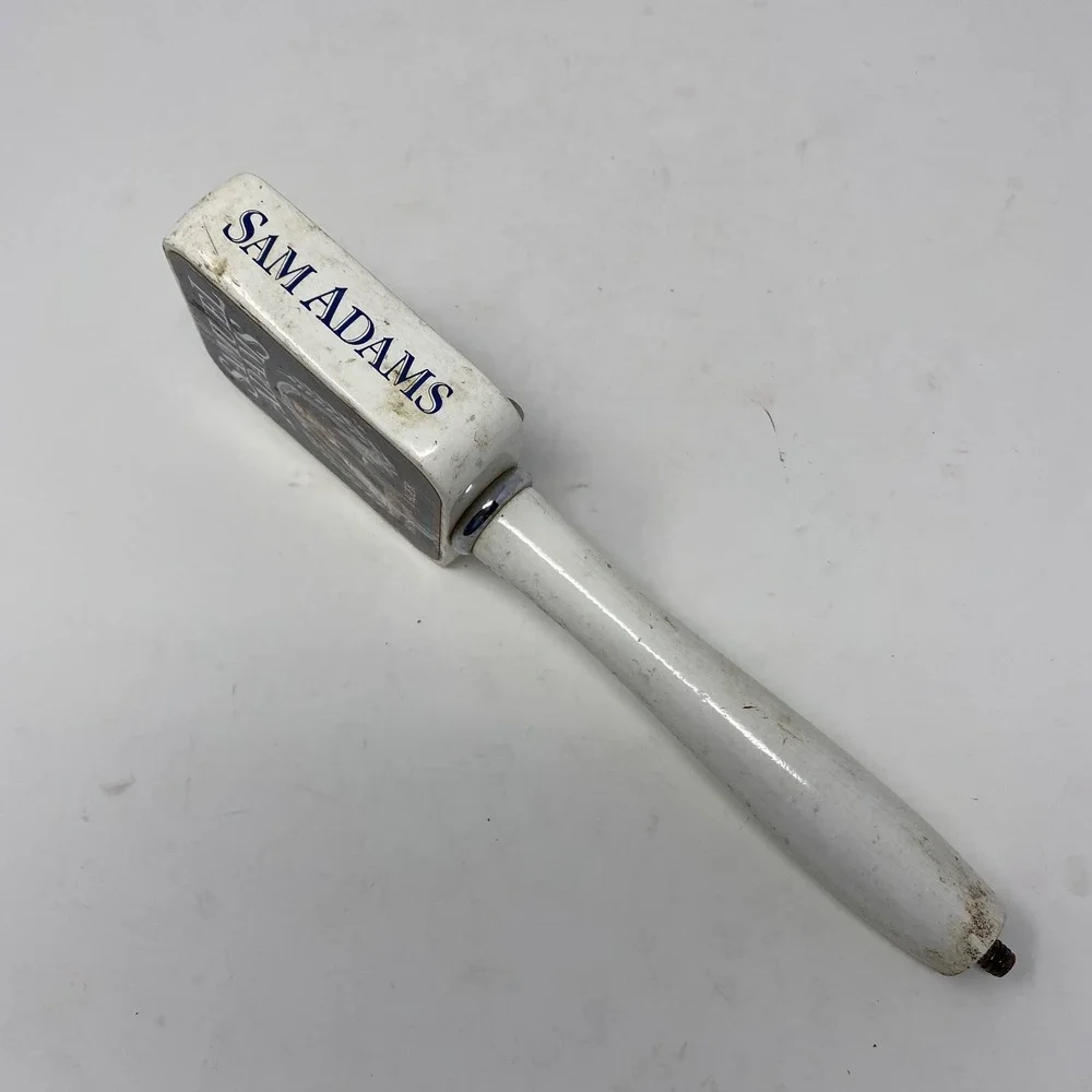 Saugatuck Brewing Company Neapolitan Beer Tap Handle Wood Bottle Cap Logo